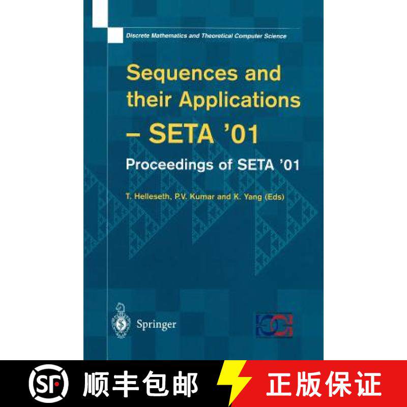 【3-4周达】Sequences and their Applications: Proceedings of SETA '01 - Sequences and their Applicatio... [9781852335298]