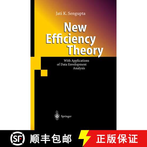 【3-4周达】精装 New Efficiency Theory : With Applications of Data Envelopment Analysis [9783540140139]