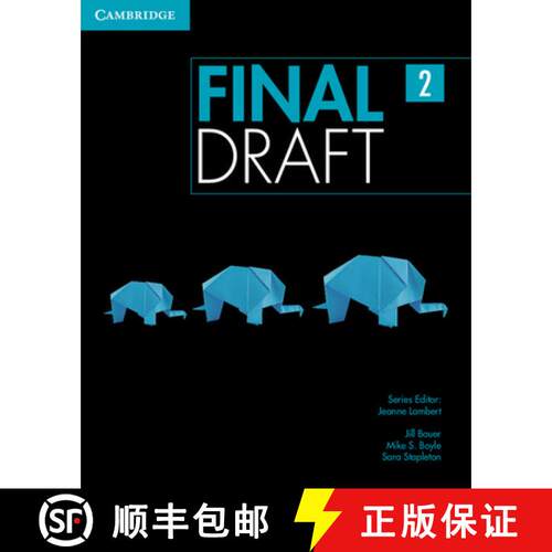 预订 Final Draft: - Final Draft Level 2 Student's Book [9781107495395]