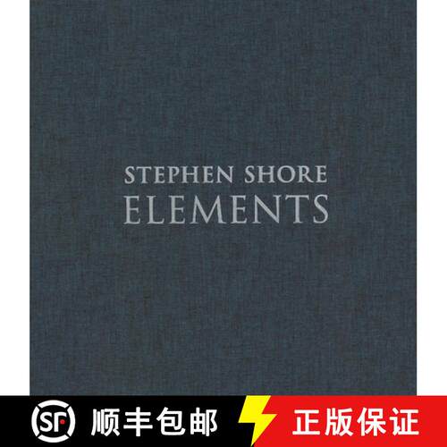 【3-4周达】精装 Stephen Shore: Elements [9780871300805]