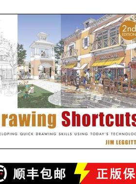 【3-4周达】Drawing Shortcuts: Developing Quick Drawing Skills Using Today'S Technology, Second Editio... [9780470435489]