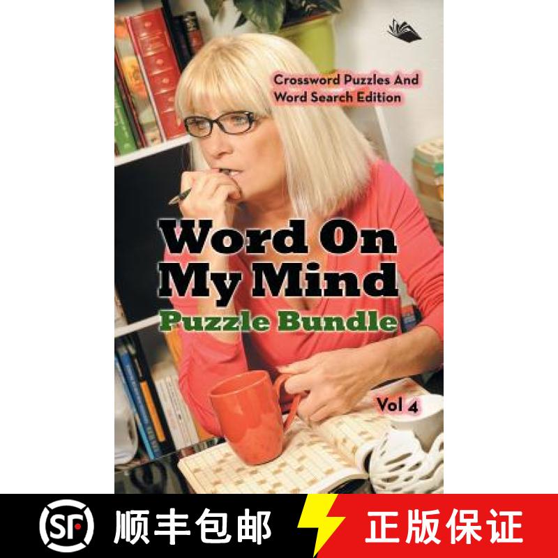 【3-4周达】Word On My Mind Puzzle Bundle Vol 4: Crossword Puzzles And Word Search Edition [9781682803202]