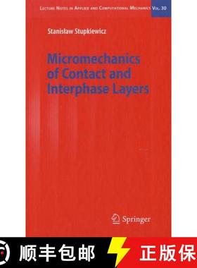 【3-4周达】Micromechanics of Contact and Interphase Layers [9783540497165]