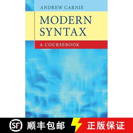 【3-4周达】Modern Syntax: A Coursebook [9780521863353]