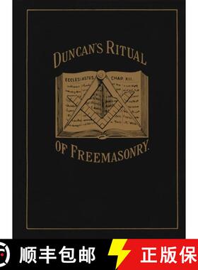现货 Duncan's Ritual of Freemasonry [9780679506263]