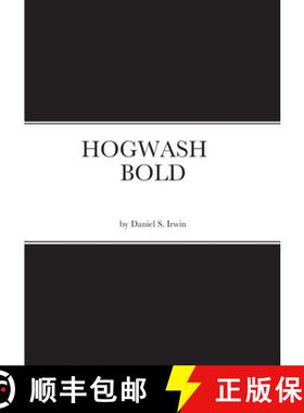 【3-4周达】Hogwash Bold [9781387751204]