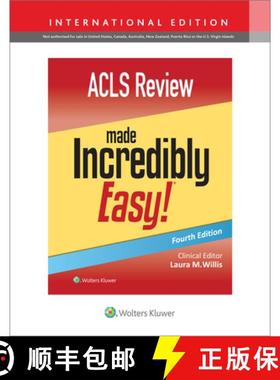 【3-4周达】ACLS Review Made Incredibly Easy [9781975218423]