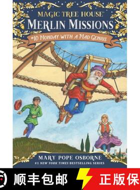 Magic Tree House Merlin Mission #10: Monday with a Mad Genius [9780375837302]