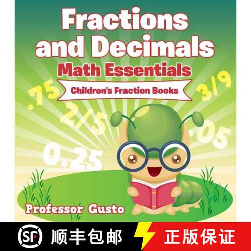 【3-4周达】Fractions and Decimals Math Essentials: Children's Fraction Books [9781683212102]