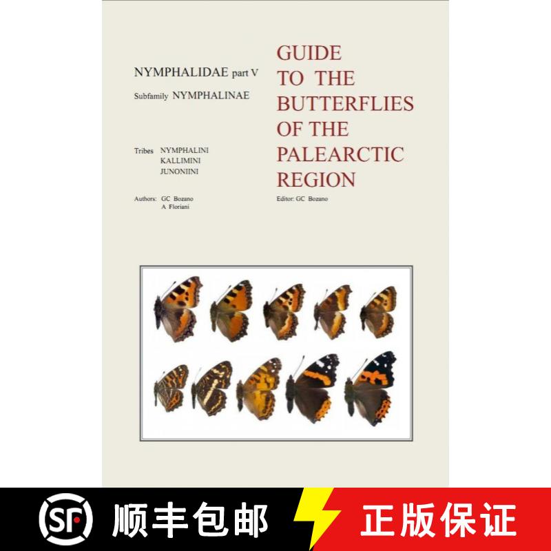 【3-4周达】Nymphalidae Part 5 (Guide to the Butterflies of the Palearctic Region) [9788887989168]