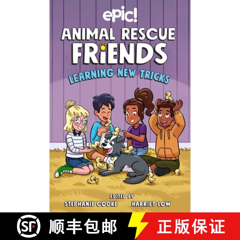 【3-4周达】Animal Rescue Friends: Learning New Tricks: Volume 3 [9781524882341]