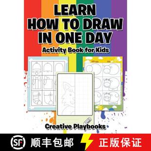 【3-4周达】Learn How to Draw in One Day Activity Book for Kids [9781683233626]