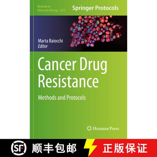 【3-4周达】Cancer Drug Resistance : Methods and Protocols [9781071625156]