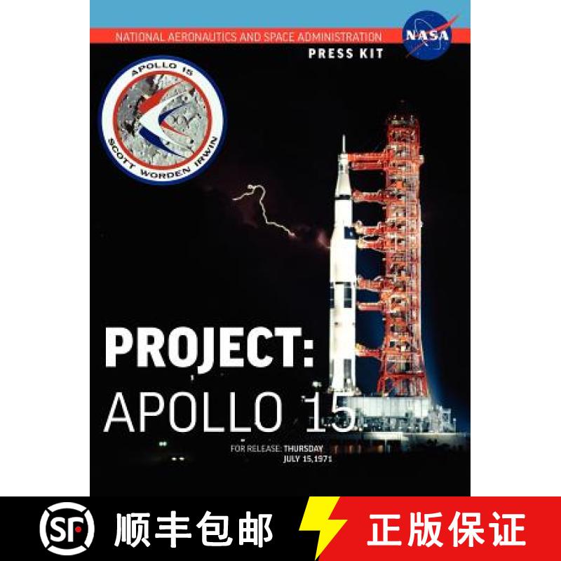 【2-3周达】Apollo 15: The Official NASA Press Kit [9781780398648]