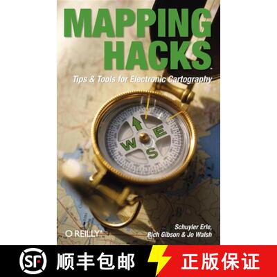 【3-4周达】Mapping Hacks: Tips & Tools for Electronic Cartography [9780596007034]