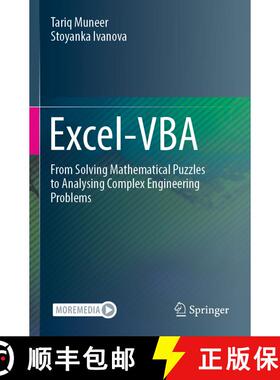 【3-4周达】Excel-VBA : From Solving Mathematical Puzzles to Analysing Complex Engineering Problems [9783030978006]