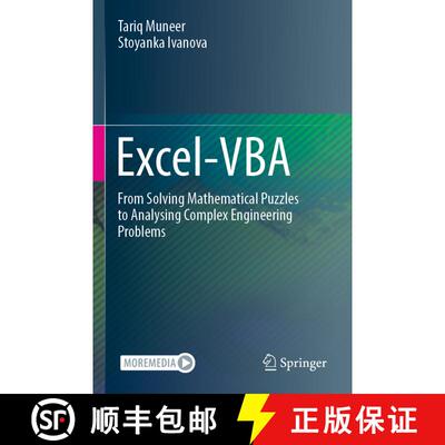 【3-4周达】Excel-VBA : From Solving Mathematical Puzzles to Analysing Complex Engineering Problems [9783030978006]