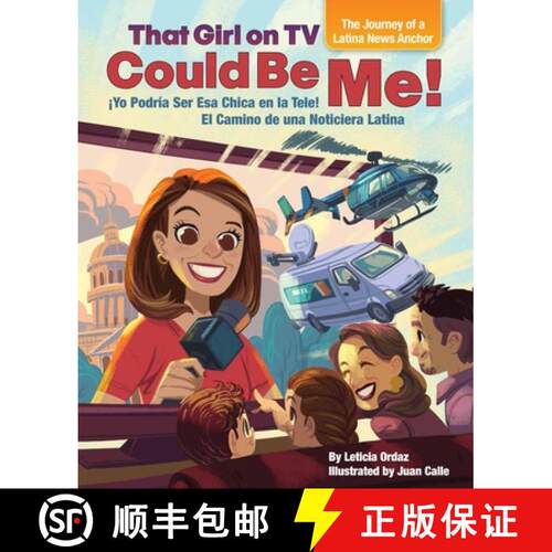 【3-4周达】精装 That Girl on TV could be Me! : The Journey of a Latina news anchor [Bilingual English... [9781597021517]