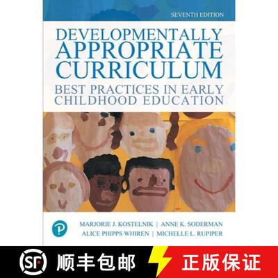 【3-4周达】Developmentally Appropriate Curriculum: Best Practices in Early Childhood Education [9780134747675]