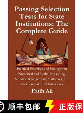 【3-4周达】Passing Selection Tests for State Institutions: The Complete Guide: Practical Exercises  a... [9781446723814]