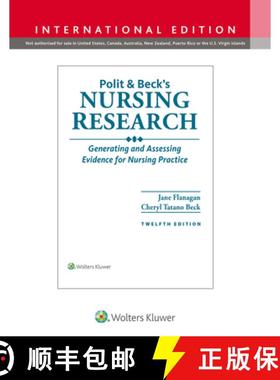 【3-4周达】Polit & Beck's Nursing Research : Generating and Assessing Evidence for Nursing Practice [9781975223816]