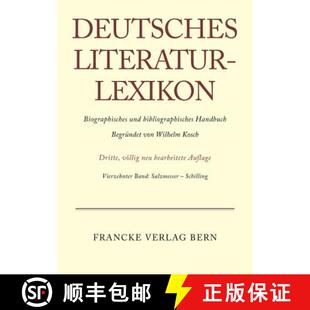 Lexikon Band 9783907820148 Deutsches Schilling Literatur Salzmesser 预订