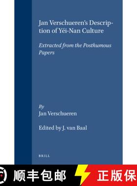 预订 Jan Verschueren's Description of Yéi-Nan Culture [9789024761852]