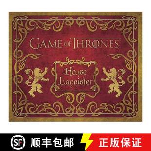 游戏：兰尼斯特家族豪华版 权力 Stationery 9781608876044 Deluxe 文具套装 4周达 House Thrones Game Set Lannister