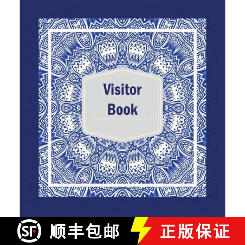 【2-3周达】Visitor Book (Hardcover) : Log Book, record book [9781912817375]