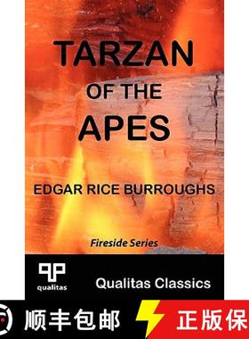 【3-4周达】Tarzan of the Apes (Qualitas Classics) [9781897093559]