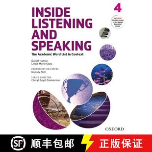 【3-4周达】Inside Listening and Speaking: Level Four: Student Book: The Academic Word List in Context [9780194719438]