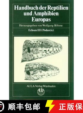 预订 Handbuch der Reptilien und Amphibien Europas, Band 2/II: Echsen (Sauria) III [9783891040010]