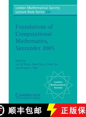 【3-4周达】Foundations of Computational Mathematics, Santander 2005: - Foundations of Computational M... [9780521681612]