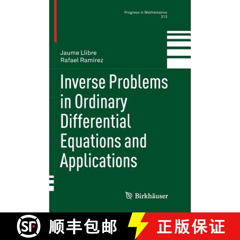 【3-4周达】Inverse Problems in Ordinary Differential Equations and Applications [9783319799353]