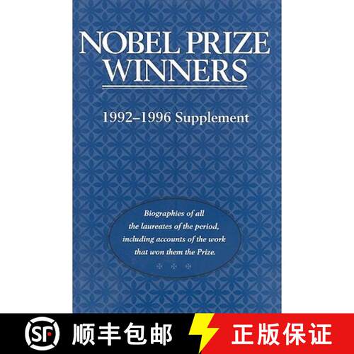 【3-4周达】精装 Nobel Prize Winners 1992-1996: Print Purchase Includes Free Online Access [9780824209063]