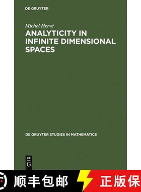 预订 Analyticity in Infinite Dimensional Spaces [9783110109955]