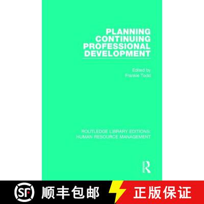 【3-4周达】Planning Continuing Professional Development [9781138287204]