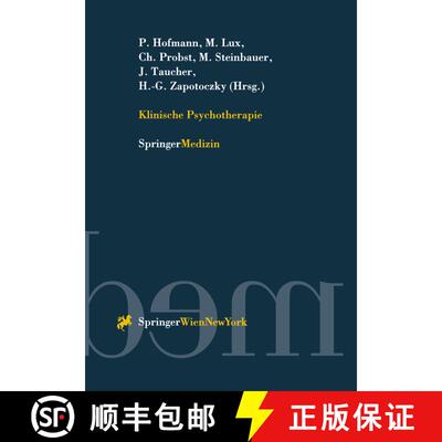 【3-4周达】Klinische Psychotherapie [9783211828809]