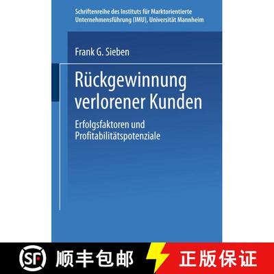 【3-4周达】Rückgewinnung verlorener Kunden : Erfolgsfaktoren und Profitabilitätspotenziale [9783824477753]