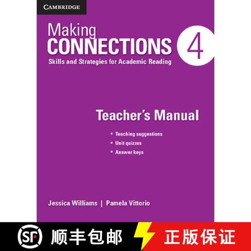 预订 Making Connections Level 4 Teacher's Manual: Skills and Strategies for Academic Reading [9781107516168]