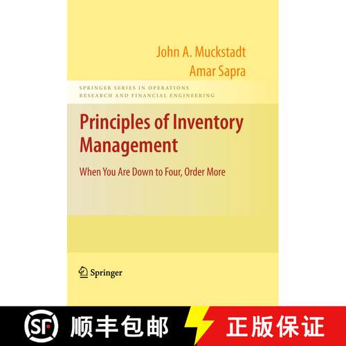 【3-4周达】精装 Principles of Inventory Management: When You Are Down to Four, Order More [9780387244921]