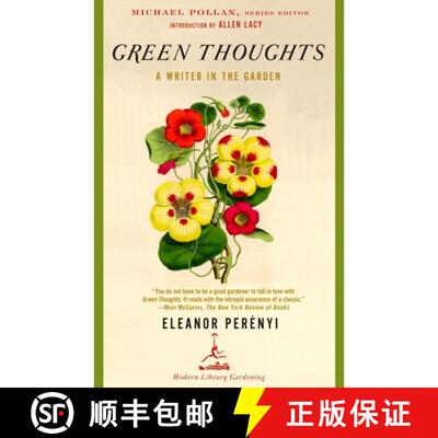 【3-4周达】Green Thoughts: A Writer in the Garden [9780375759451]