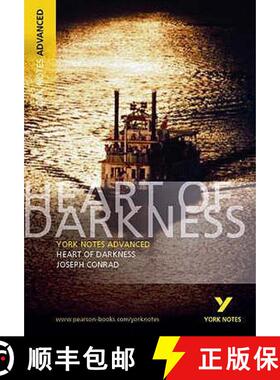 【3-4周达】Heart of Darkness: York Notes Advanced everything you need to catch up, study and prepare ... [9780582823044]
