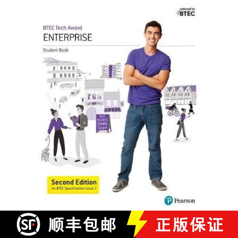 【2-3周达】BTEC Tech Award Enterprise Student Book 2nd edition [9781292279343]