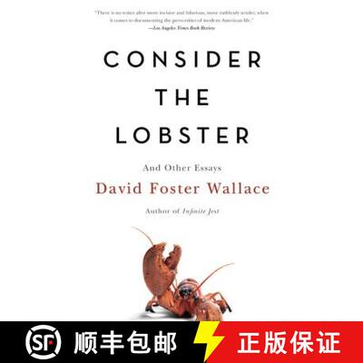 【3-4周达】Consider the Lobster: And Other Essays [9780316013321]
