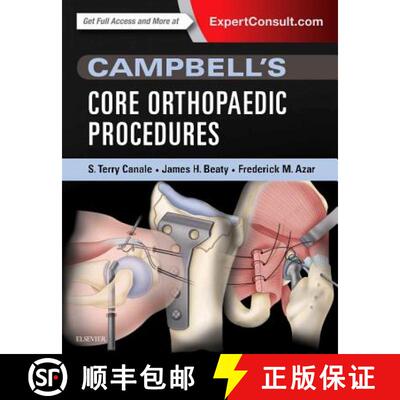 【3-4周达】精装 Campbell's Core Orthopaedic Procedures [9780323357630]