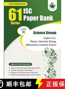 【3-4周达】61 Paper Bank - Science Stream: ISC Class 11 for 2020 examination [9789388565448]