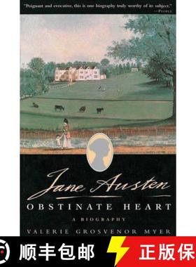 【3-4周达】Jane Austen: An Obstinate Heart [9781628729382]