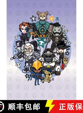 【3-4周达】Overwatch Tokidoki X Series 3 Notebook : Heroes Theme [9781945683817]