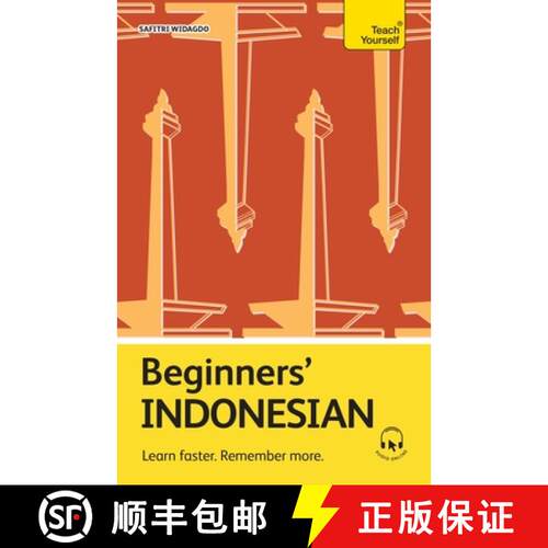 【3-4周达】Beginners' Indonesian : Learn faster. Remember more. [9781399824422]